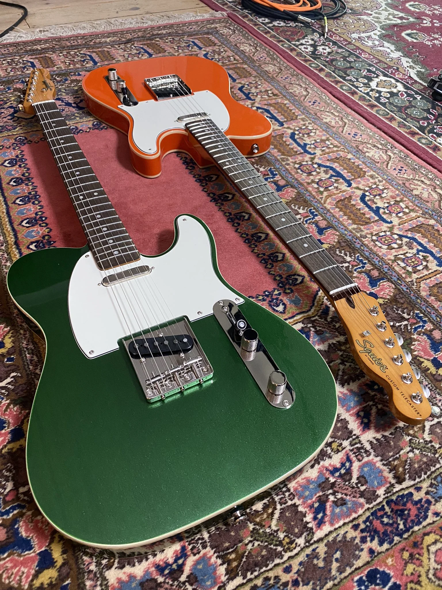 Squier CV candy apple green FSR 05-2021.webp (Gitarre)
